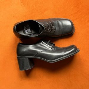 Vintage Mootsies Tootsies heeled loafers oxfords
